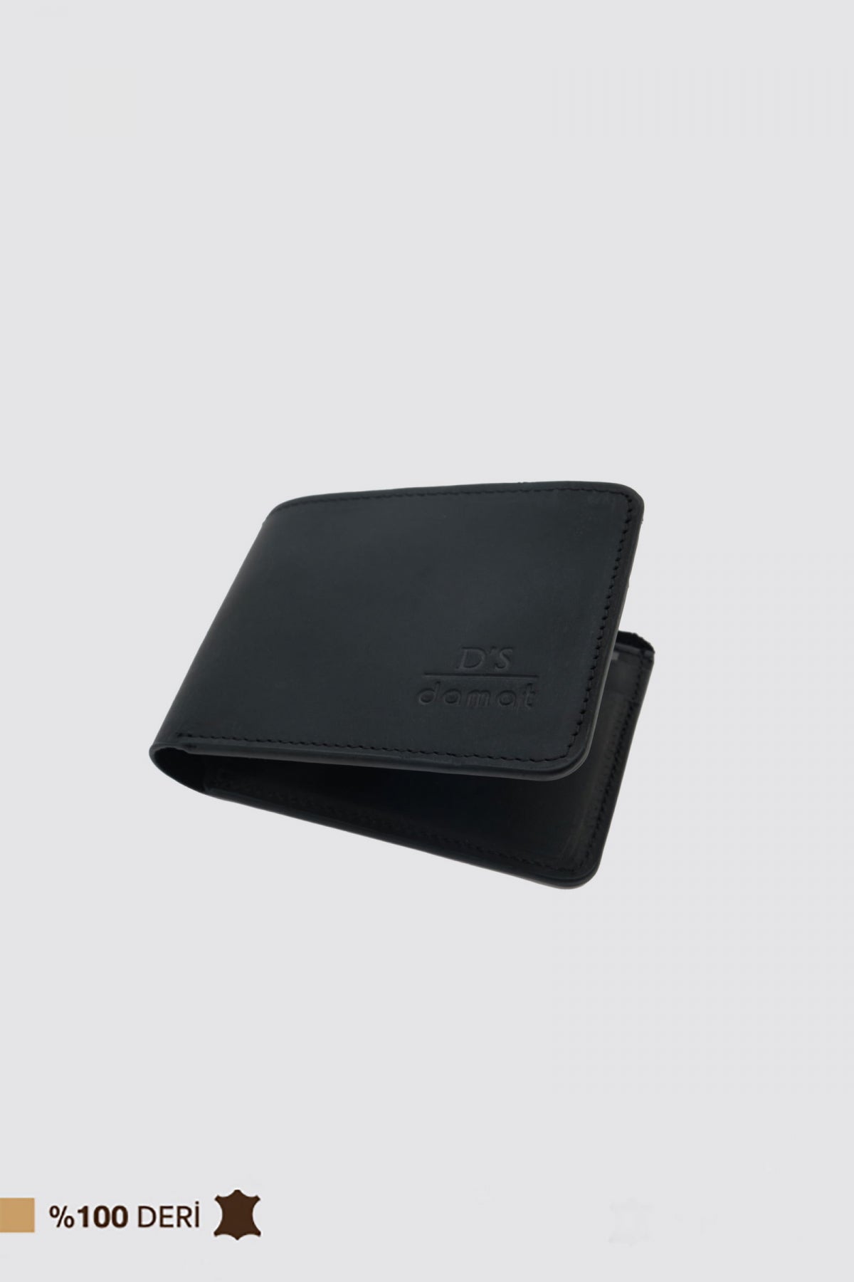 Ds Damat Leather Wallet  - Black