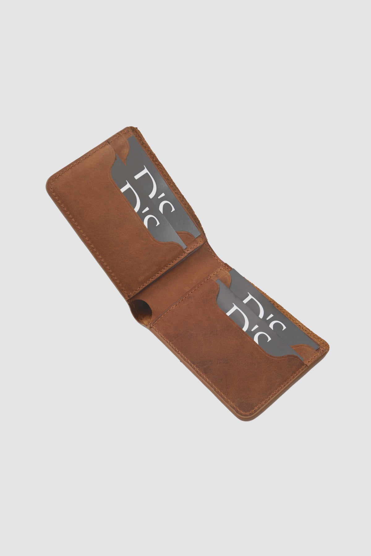 Ds Damat Leather Wallet  - Tan
