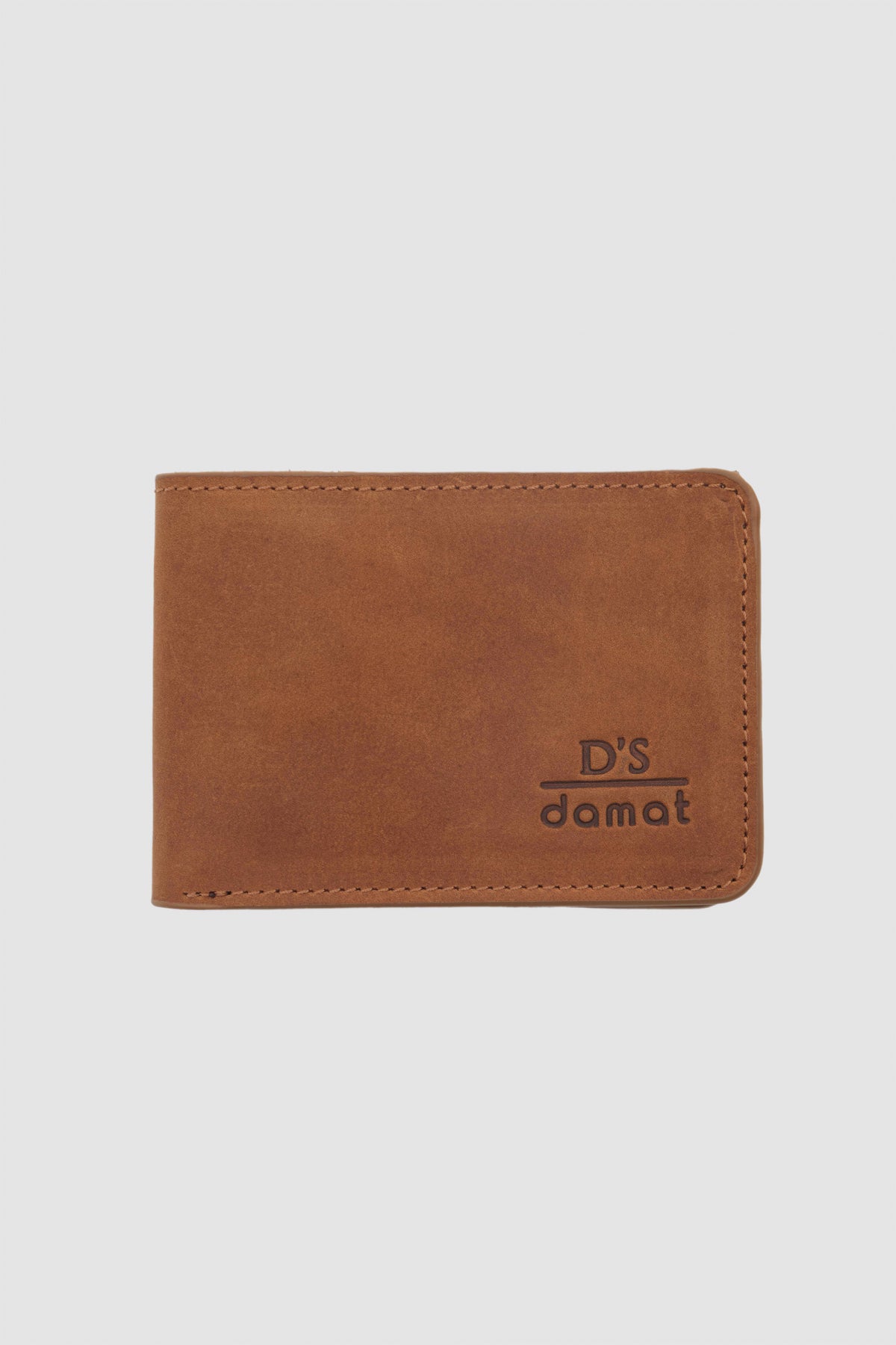 Ds Damat Leather Wallet  - Tan