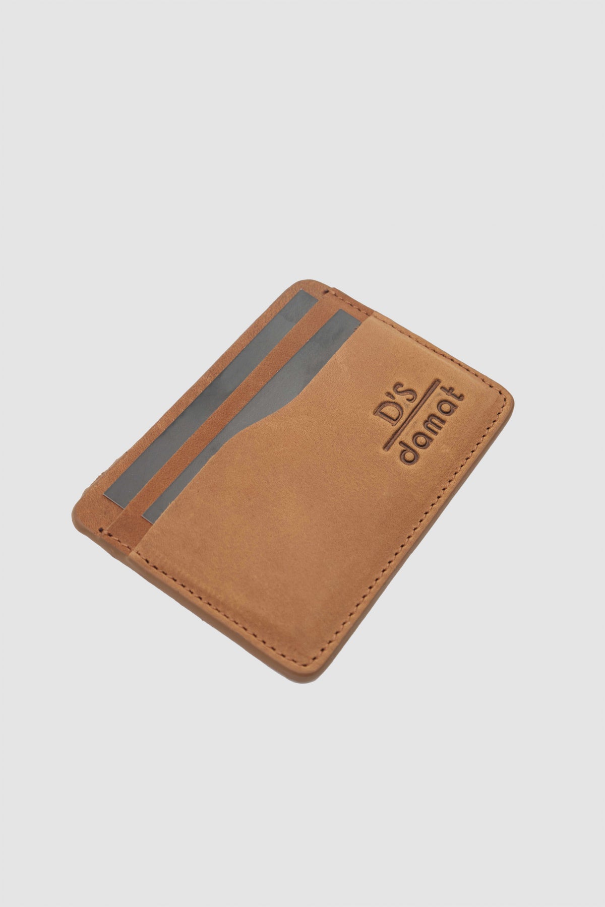 Ds Damat Leather Wallet  - Tan