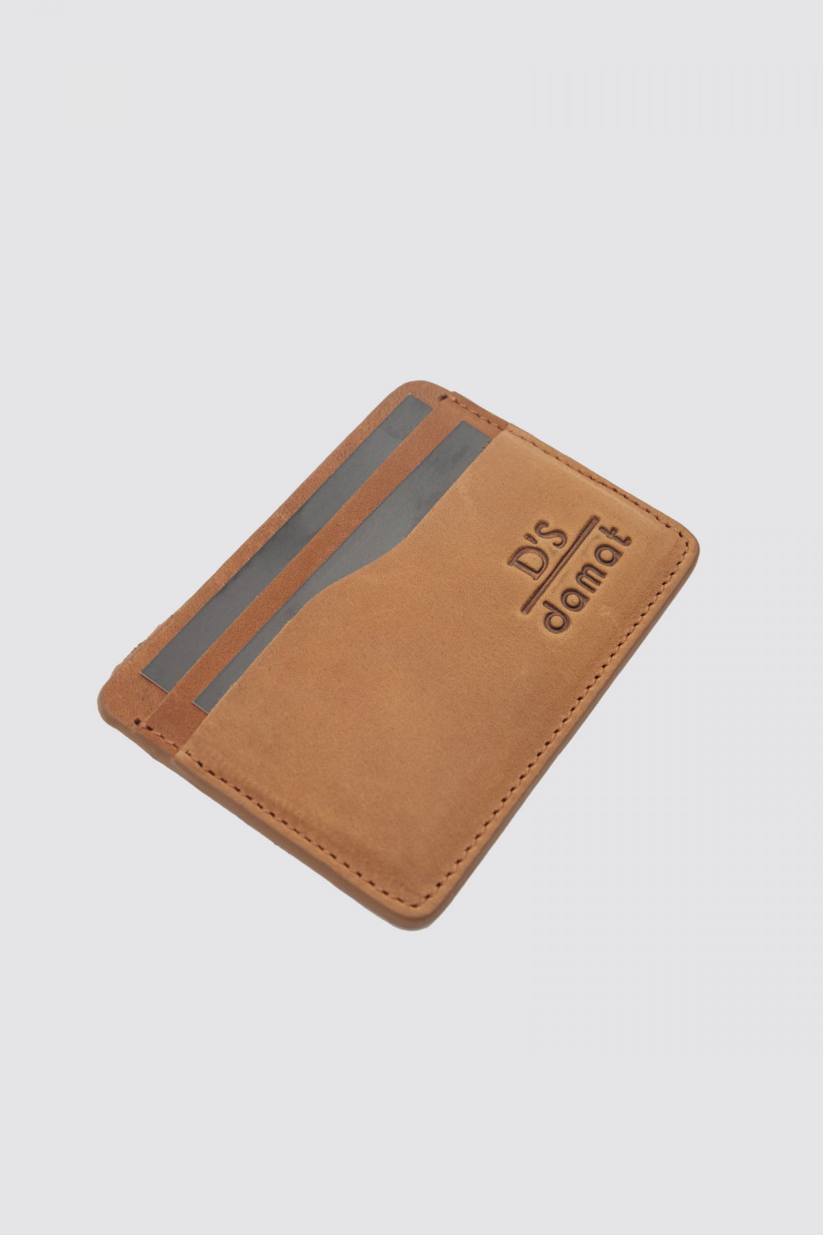 Ds Damat Leather Wallet  - Tan
