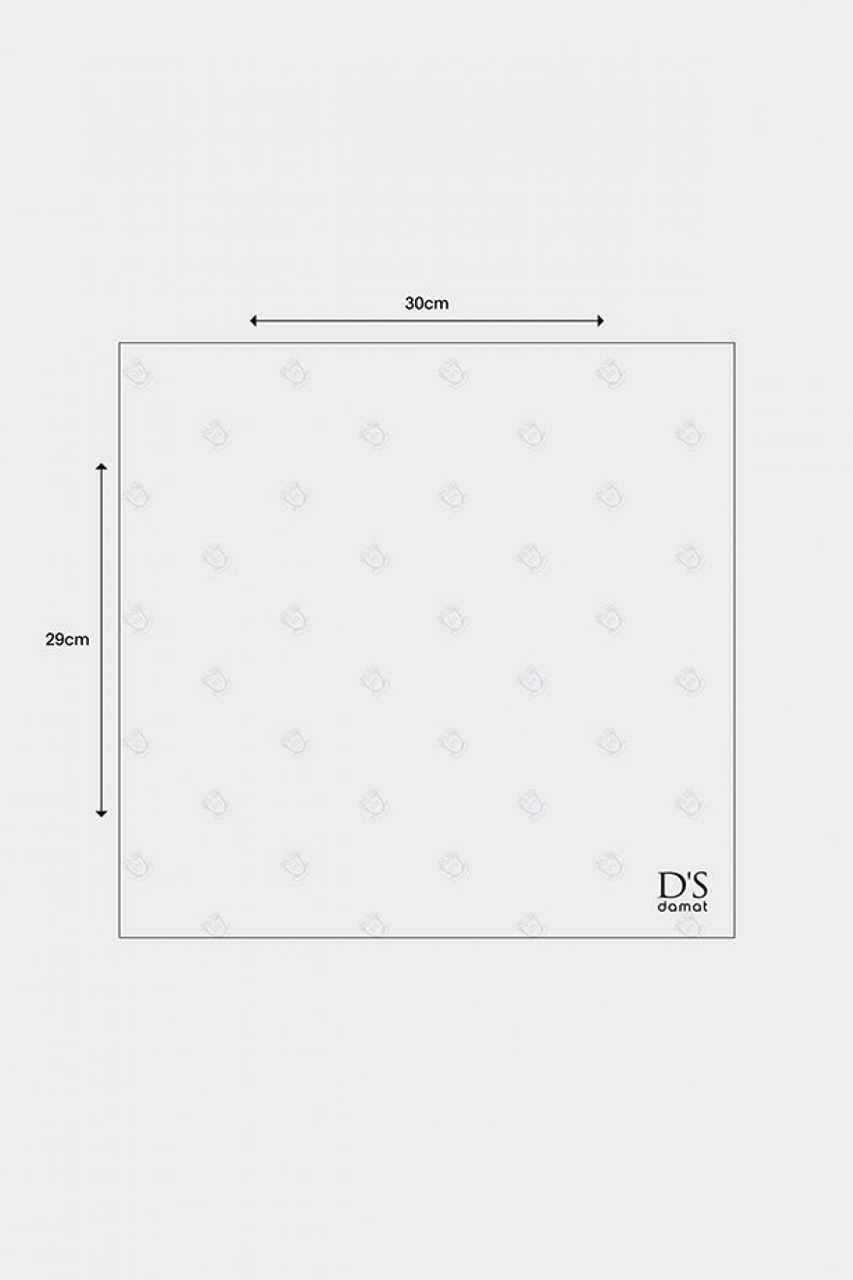 Ds Damat Linen Handkerchief  - Yellow