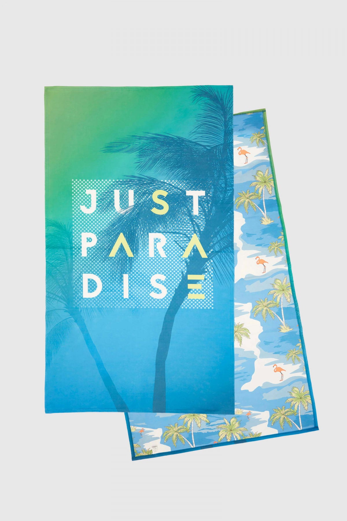 Ds Damat Microfiber 85x150 cm Ultra-Absorbent Sand-Free Beach Towel  - Aqua Green