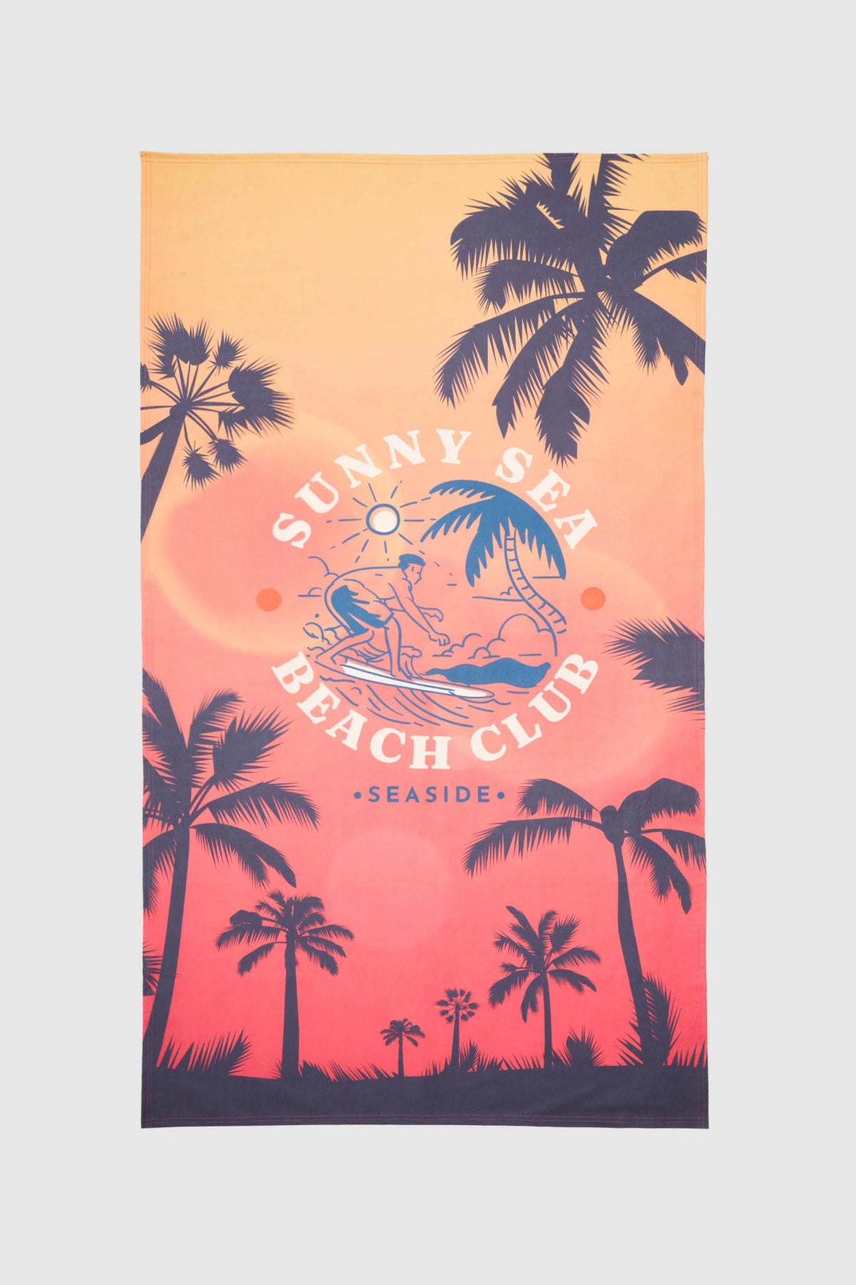 Ds Damat Microfiber 85x150 cm Ultra-Absorbent Sand-Free Beach Towel  - Brick