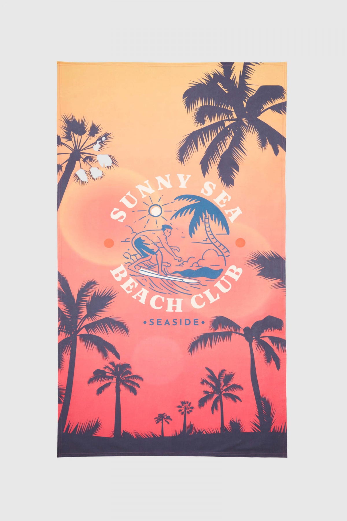 Ds Damat Microfiber 85x150 cm Ultra-Absorbent Sand-Free Beach Towel  - Brick