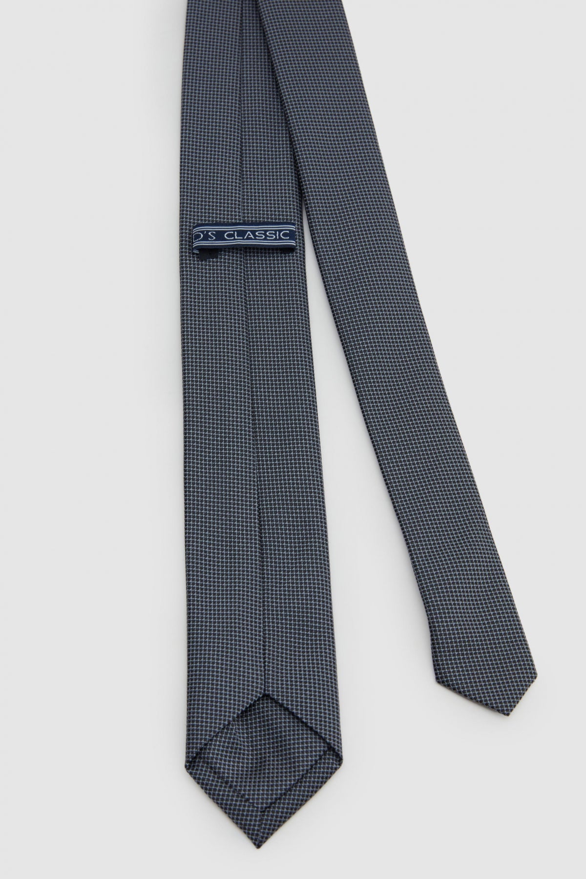 Ds Damat Patterned 5.5 cm Tie  - Anthracite