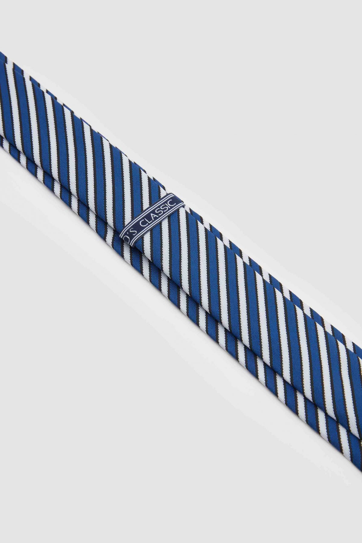 Ds Damat Patterned 5.5 cm Tie  - Navy Blue