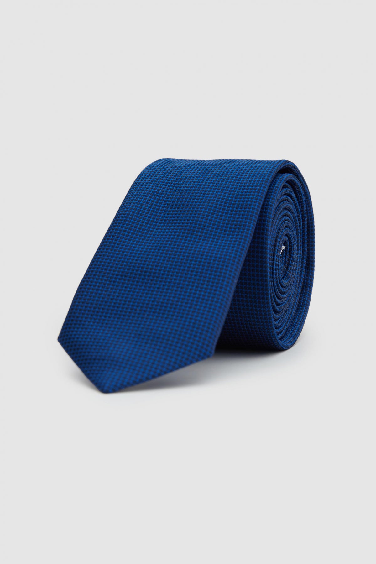 Ds Damat Patterned 5.5 cm Tie  - Navy Blue