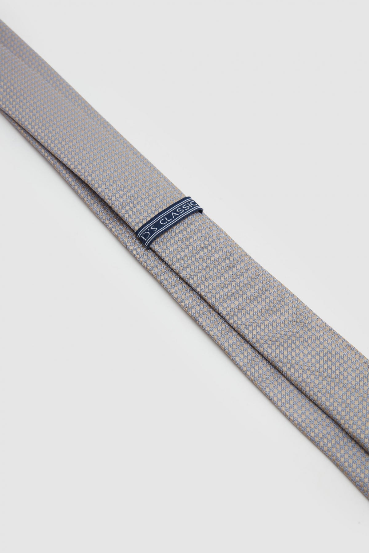 Ds Damat Patterned 5.5 cm Tie  - Powder Blue