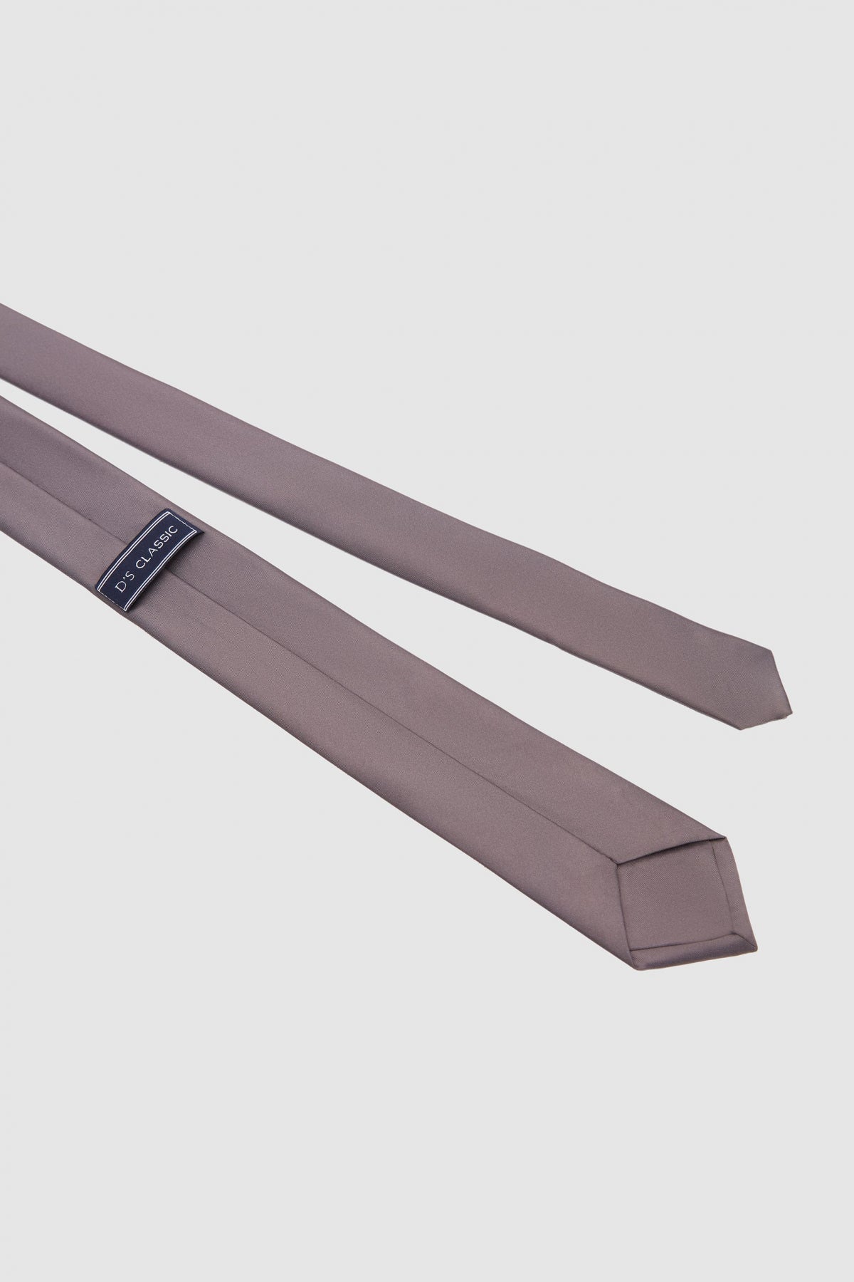Ds Damat Plain 5.5 cm Tie  - Gray