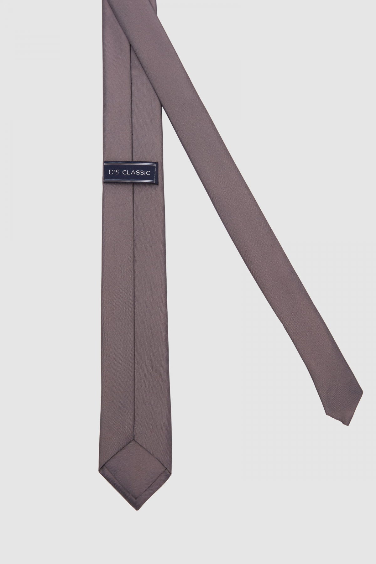 Ds Damat Plain 5.5 cm Tie  - Gray
