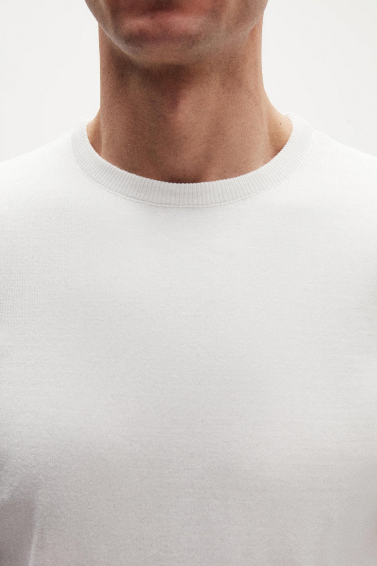Ds Damat Regular Fit Anti-Pilling Crew Neck Knit Sweater  - Ecru