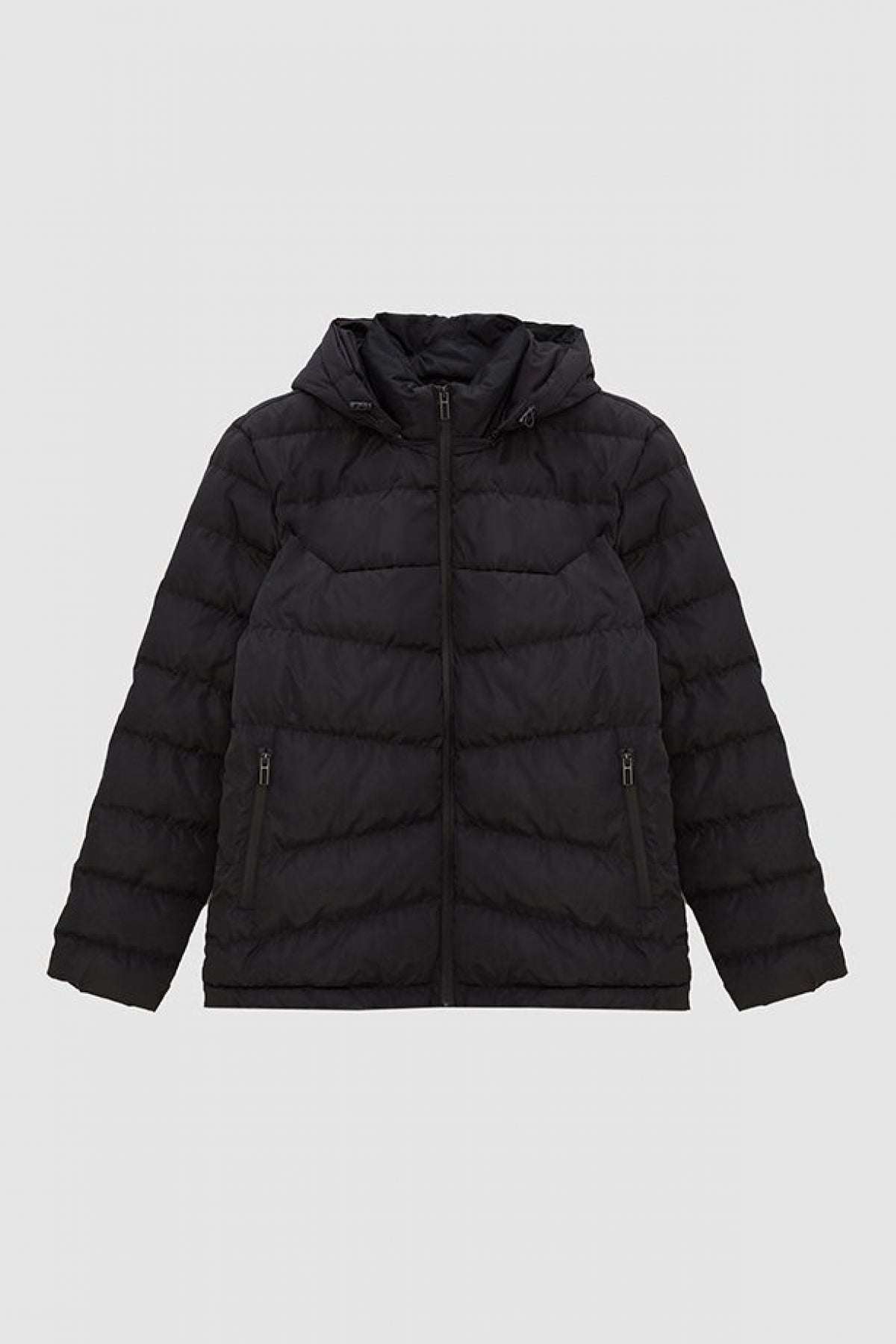 Ds Damat Regular Fit Hooded Puffer Jacket  - Black