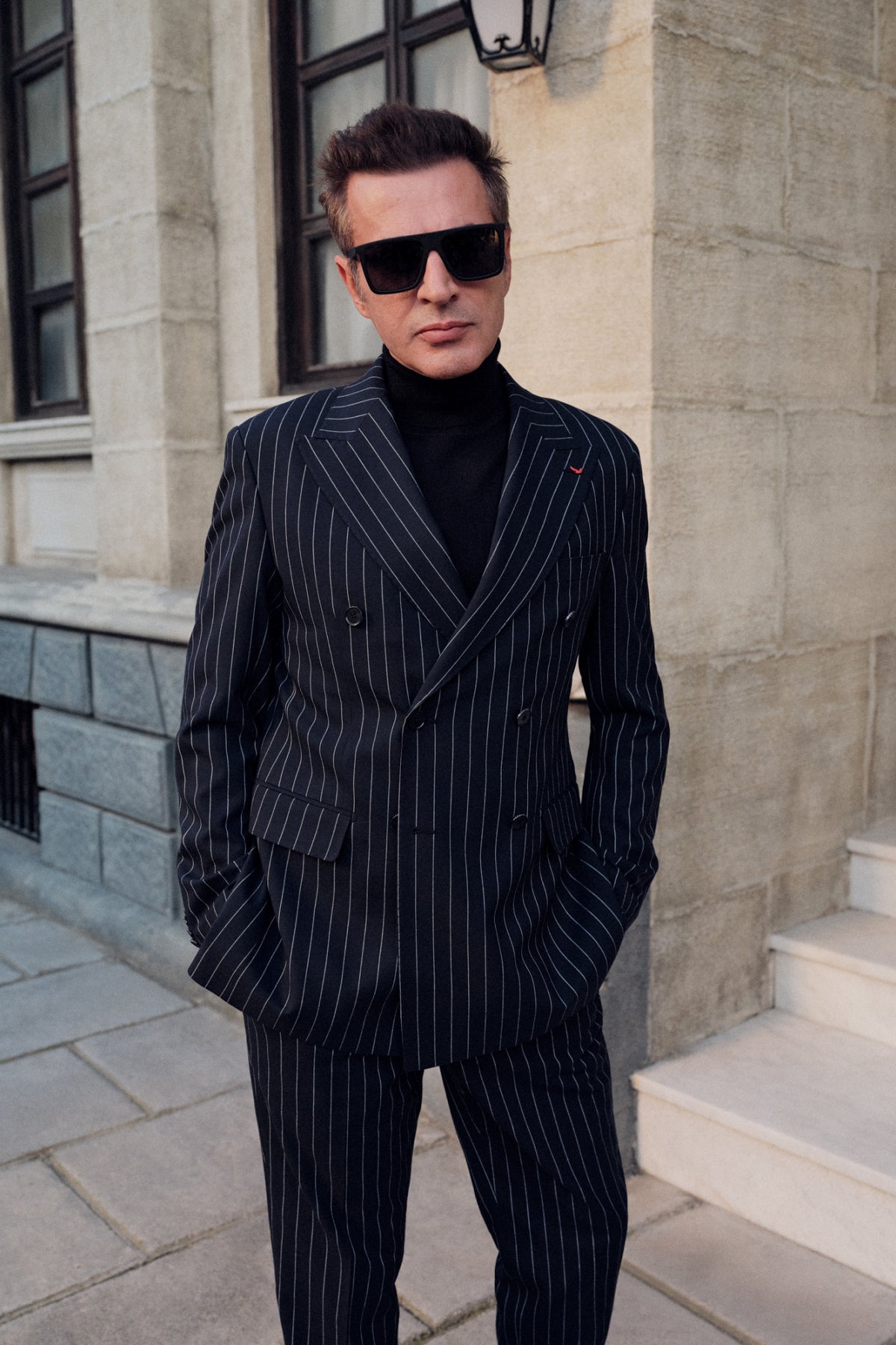 Ds Damat Regular Fit Suit  - Navy Blue