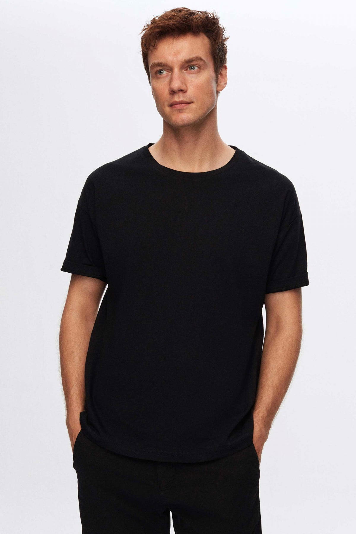 Ds Damat Regular Fit T-Shirt-Lumberjack Shirt  - Brown