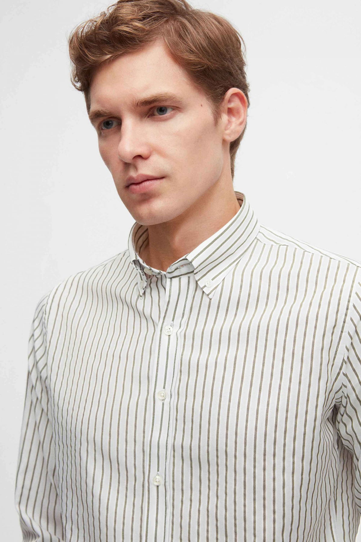 Ds Damat Slim Fit Cotton Blend 2-Pack Crew Neck Shirt and Sweater  - Khaki