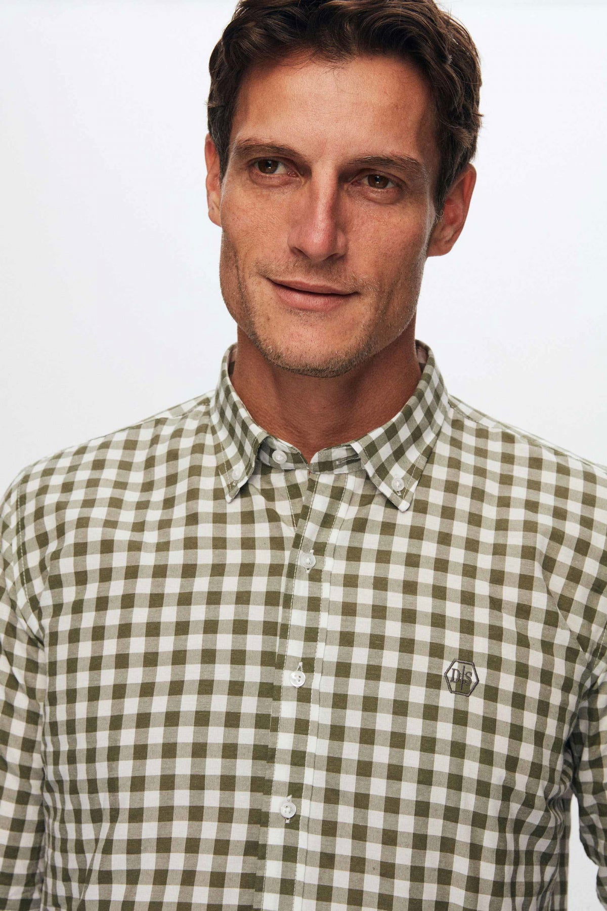 Ds Damat Slim Fit Cotton Blend 2-Pack Crew Neck Sweater and Shirt  - Green