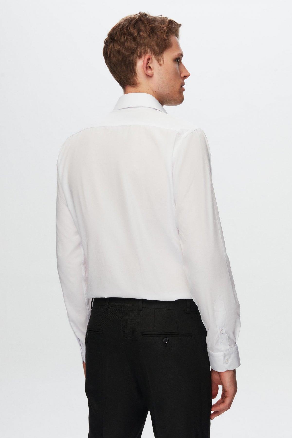 Ds Damat Slim Fit Cotton Blend 2-Pack V-Neck Sweater and Shirt  - Off White