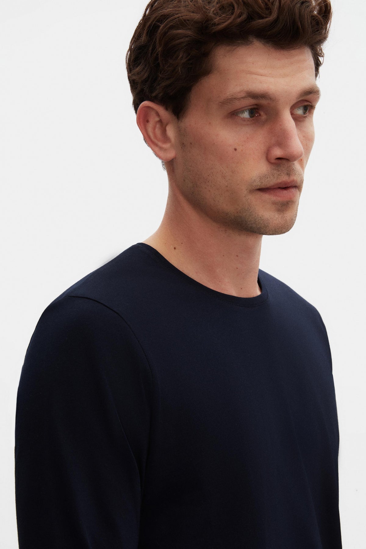Ds Damat Slim Fit T-Shirt  - Navy Blue