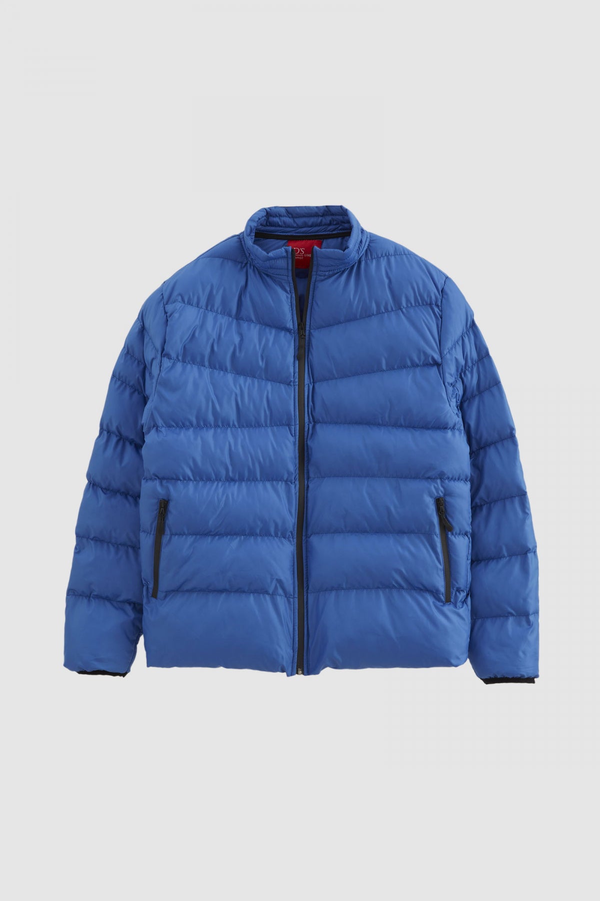 Ds Damat Slim Fit Windproof Fiber-Filled Puffer Jacket  - Blue