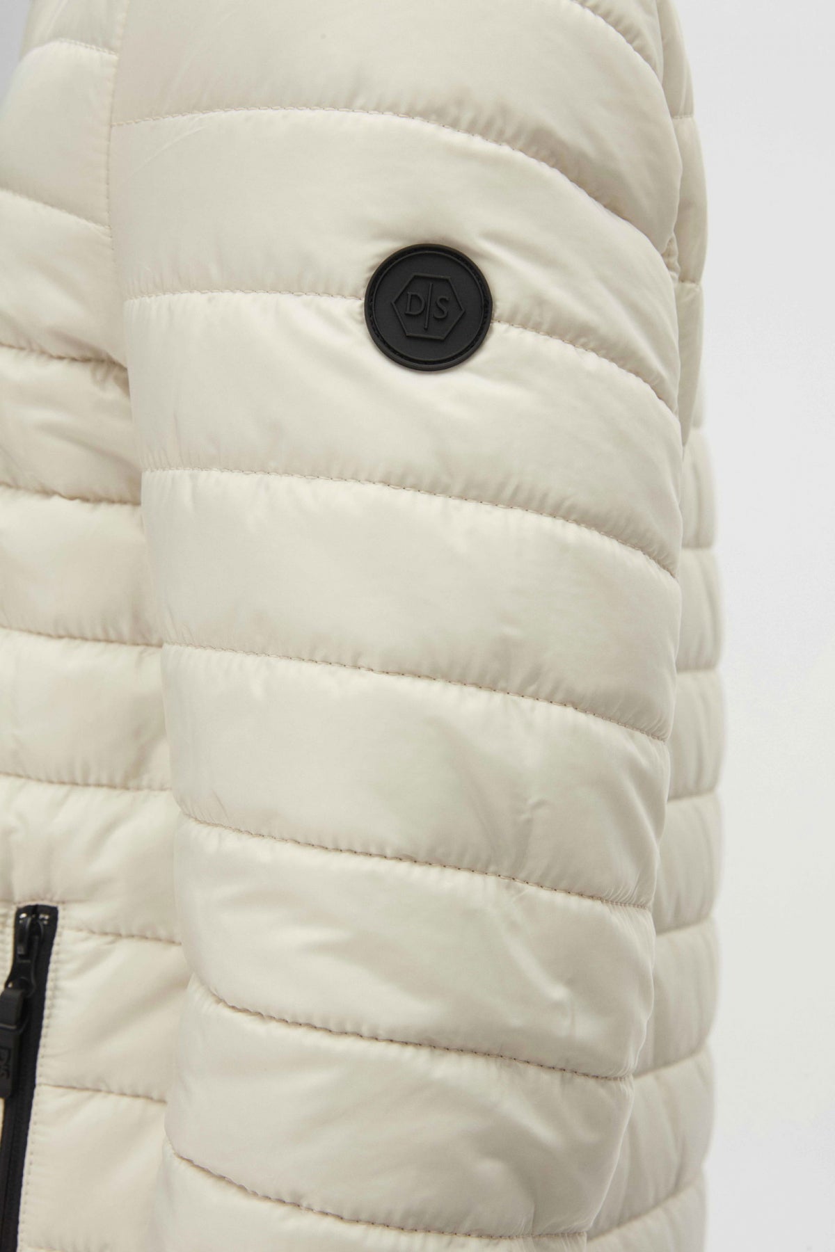 Ds Damat Slim Fit Windproof Fiber-Filled Puffer Jacket  - Stone
