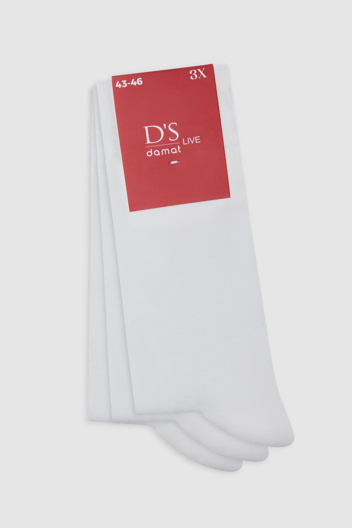 Ds Damat Socks Set  - White