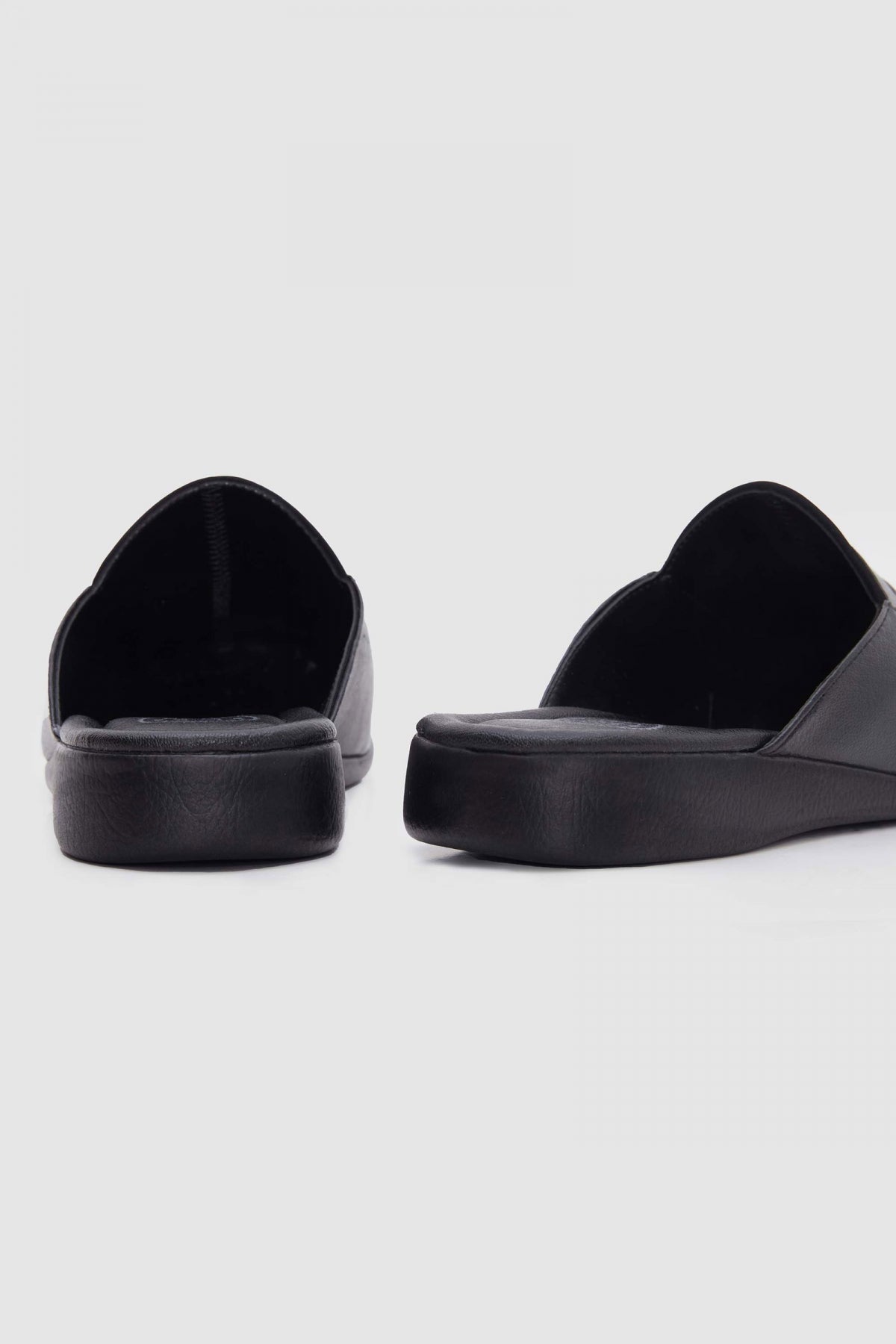 Ds Damat Suede Guest Dowry Groom Men's Slippers  - Black