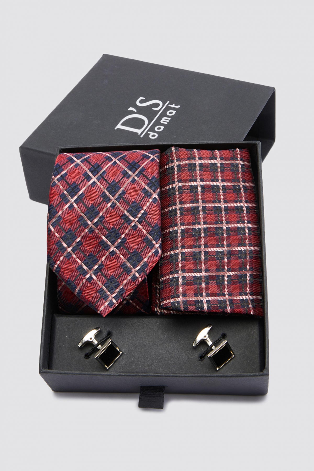 Ds Damat Tie-Handkerchief-Cufflinks Accessories Sets  - Standard