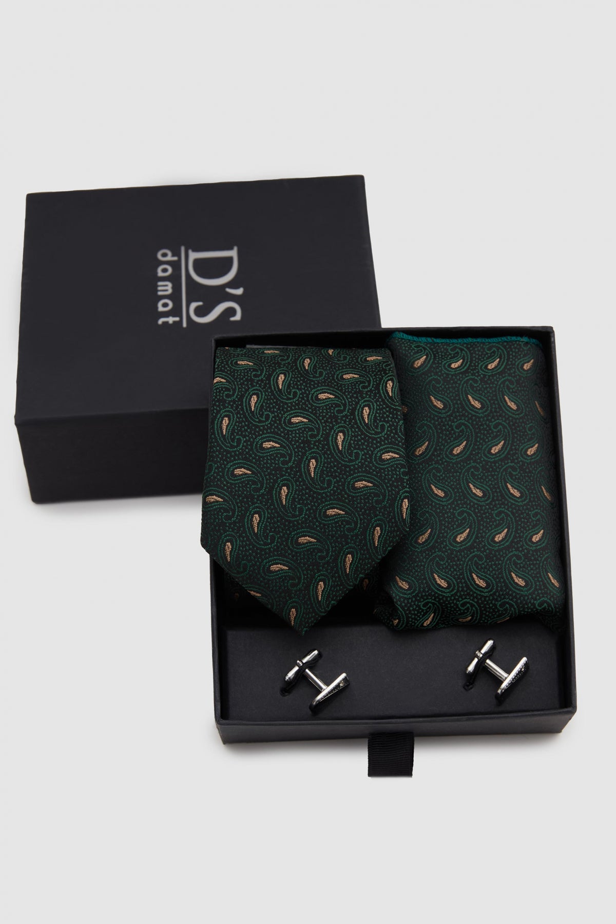 Ds Damat Tie-Handkerchief-Cufflinks Accessories Sets  - Standard