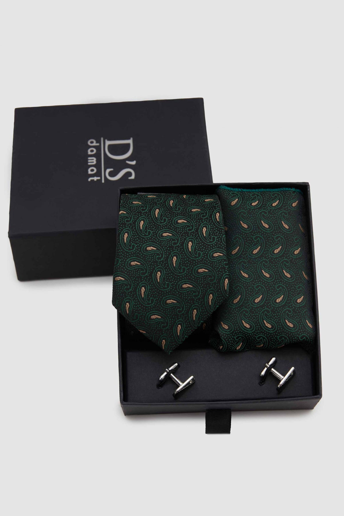 Ds Damat Tie-Handkerchief-Cufflinks Accessories Sets  - Standard