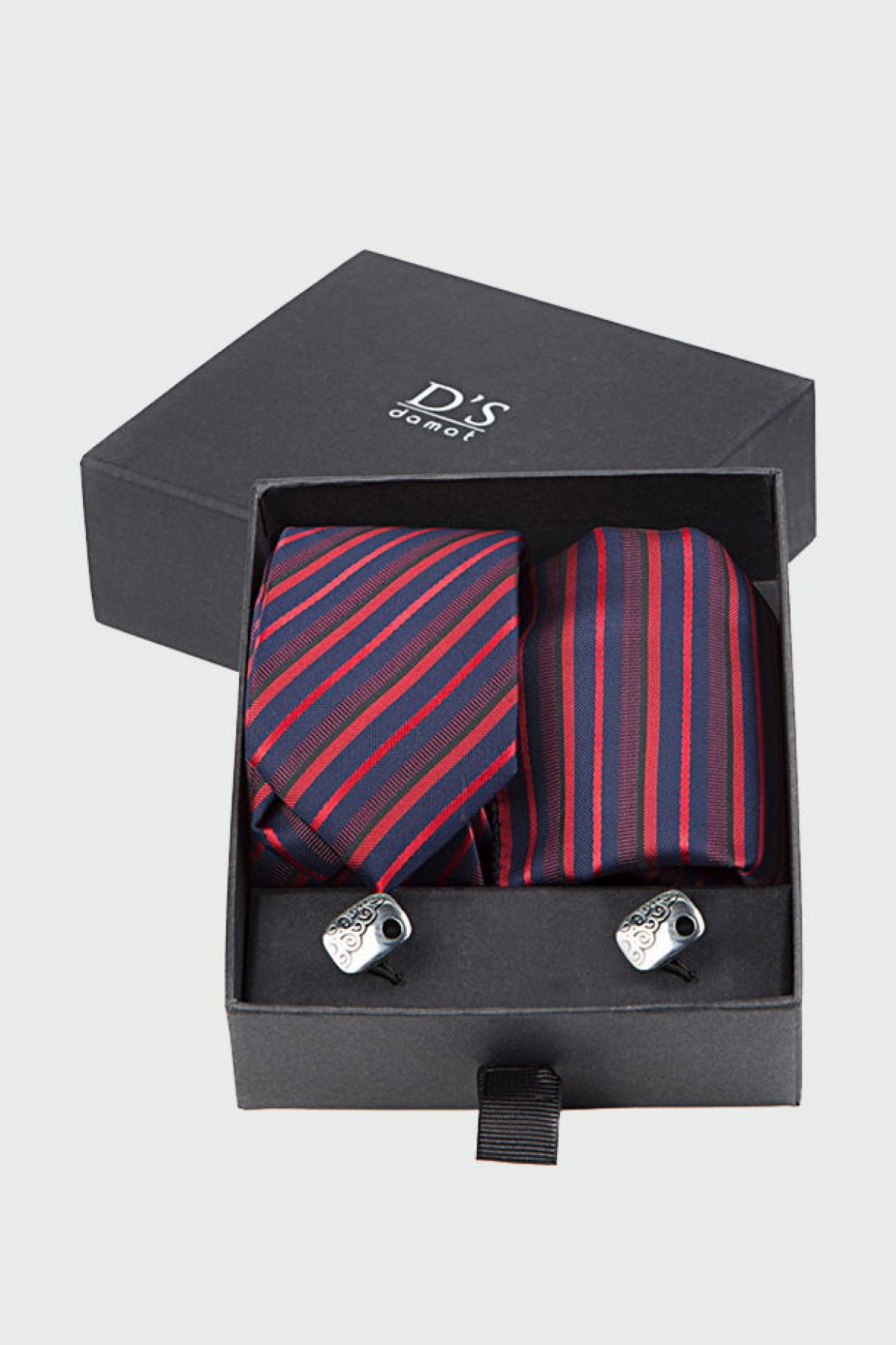 Ds Damat Tie-Handkerchief-Cufflinks Accessories Sets  - Standard