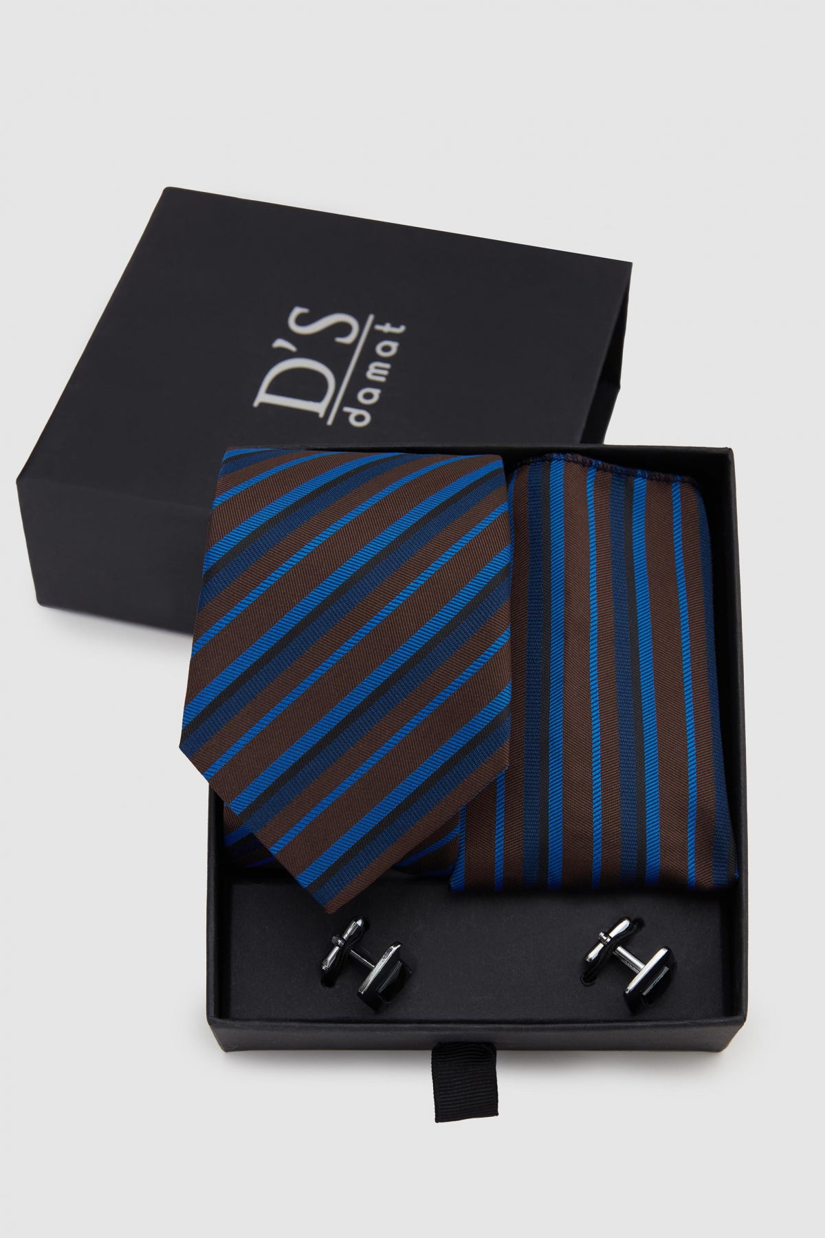 Ds Damat Tie-Handkerchief-Cufflinks Accessories Sets  - Standard