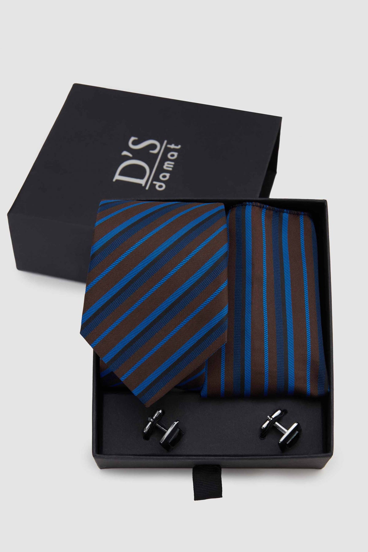 Ds Damat Tie-Handkerchief-Cufflinks Accessories Sets  - Standard