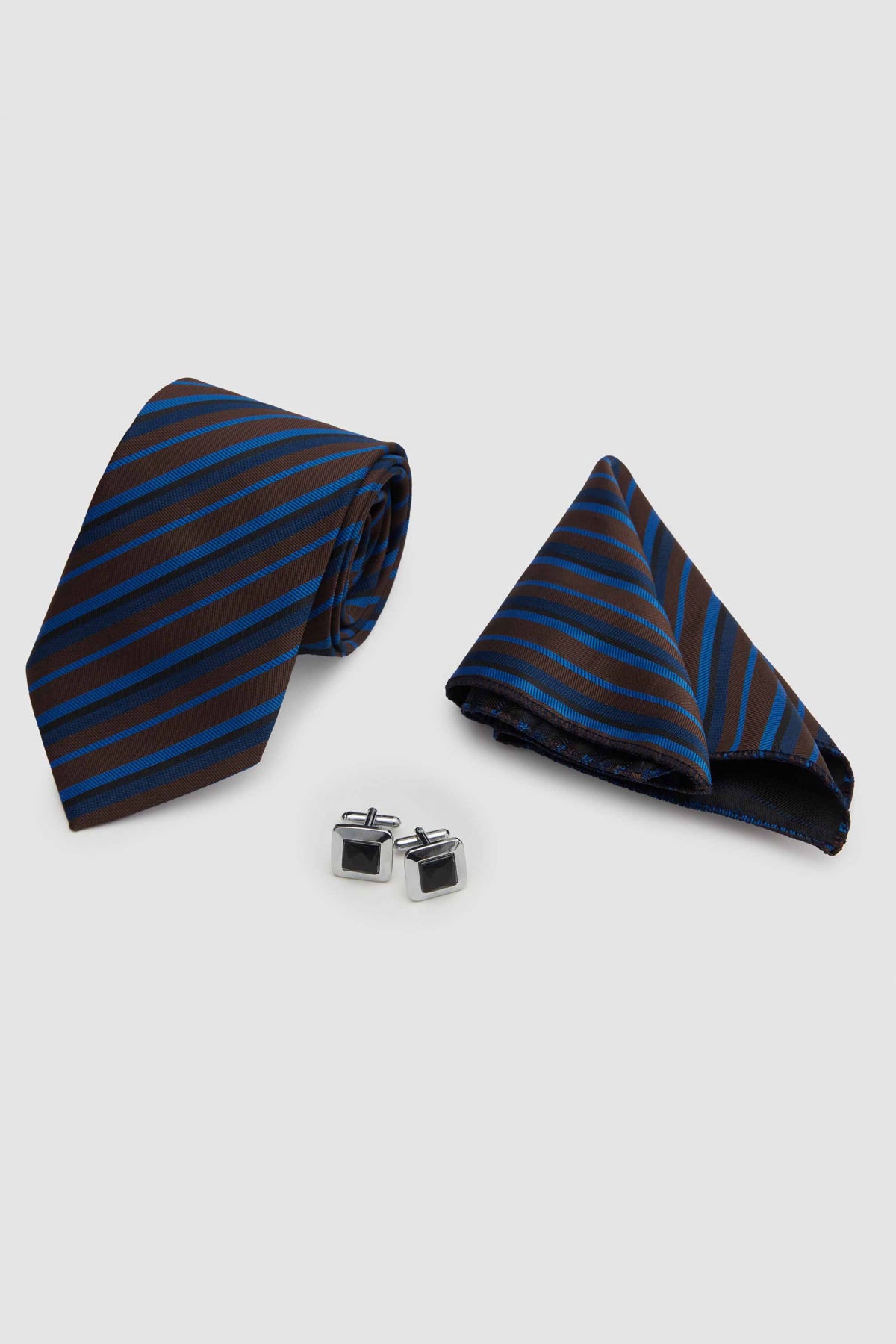 Ds Damat Tie-Handkerchief-Cufflinks Accessories Sets  - Standard