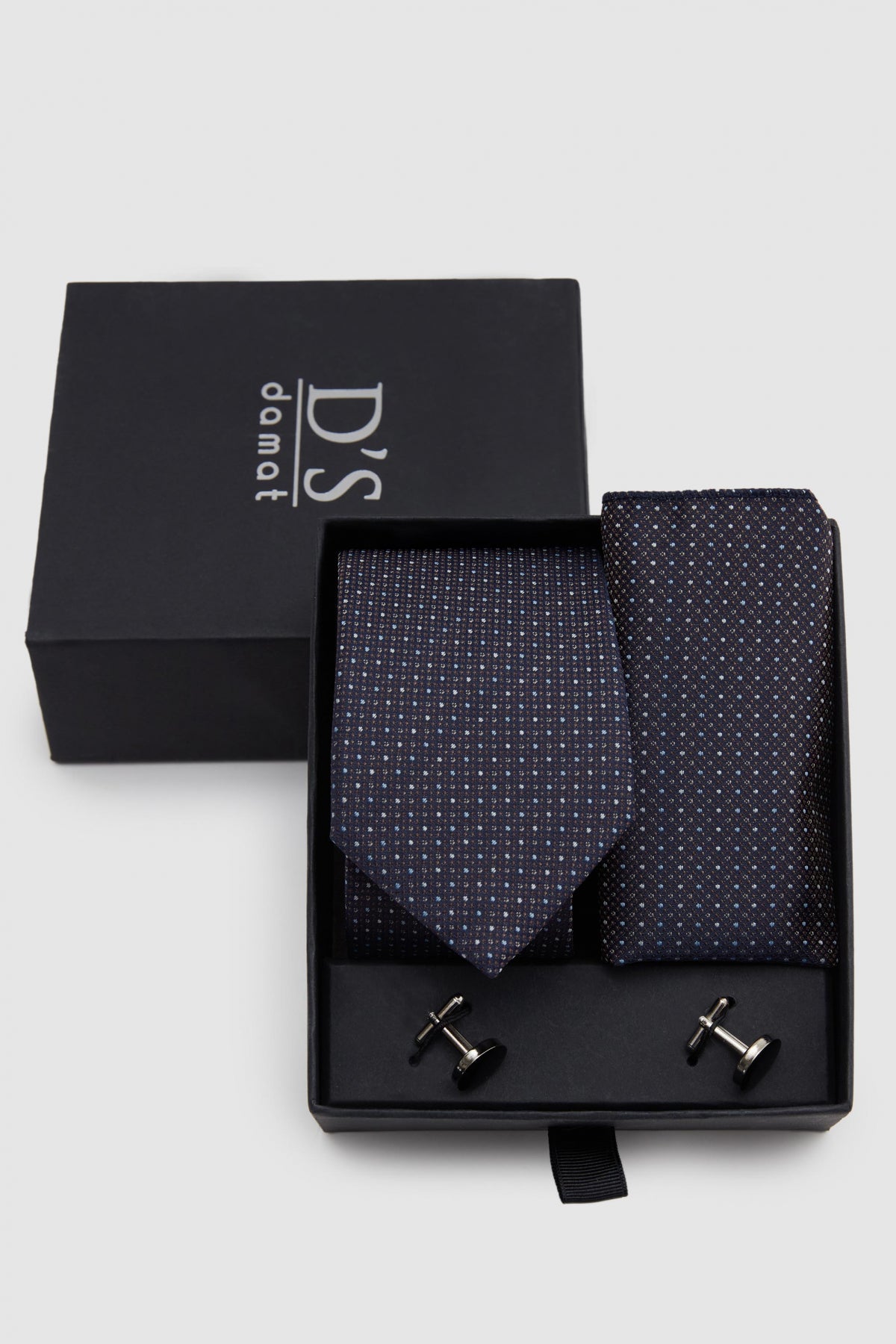 Ds Damat Tie-Handkerchief-Cufflinks Accessories Sets  - Standard