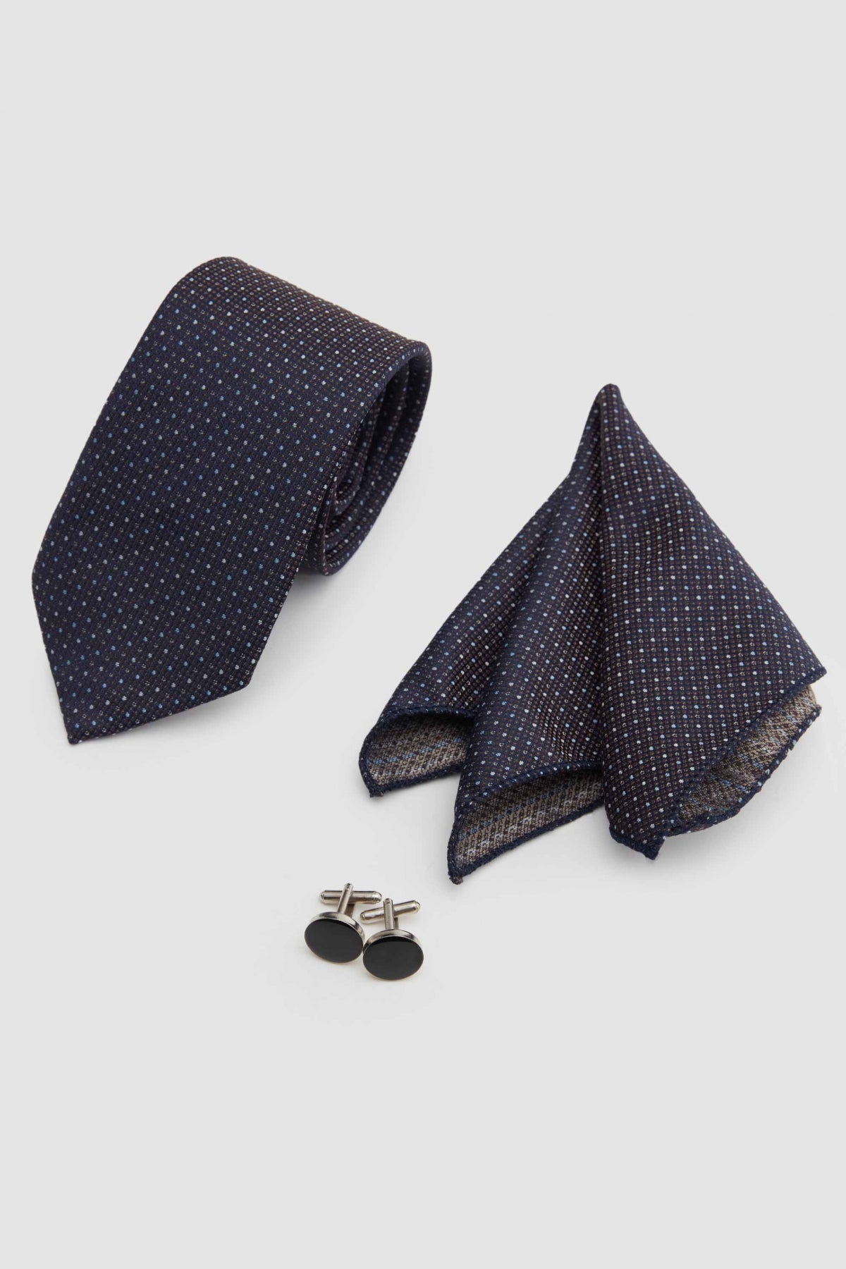 Ds Damat Tie-Handkerchief-Cufflinks Accessories Sets  - Standard