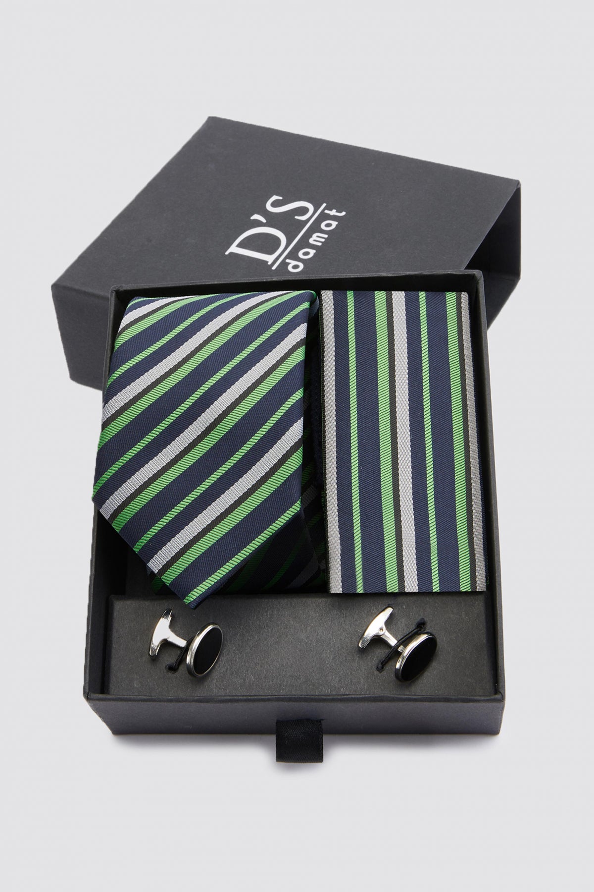 Ds Damat Tie-Handkerchief-Cufflinks Accessories Sets  - Standard