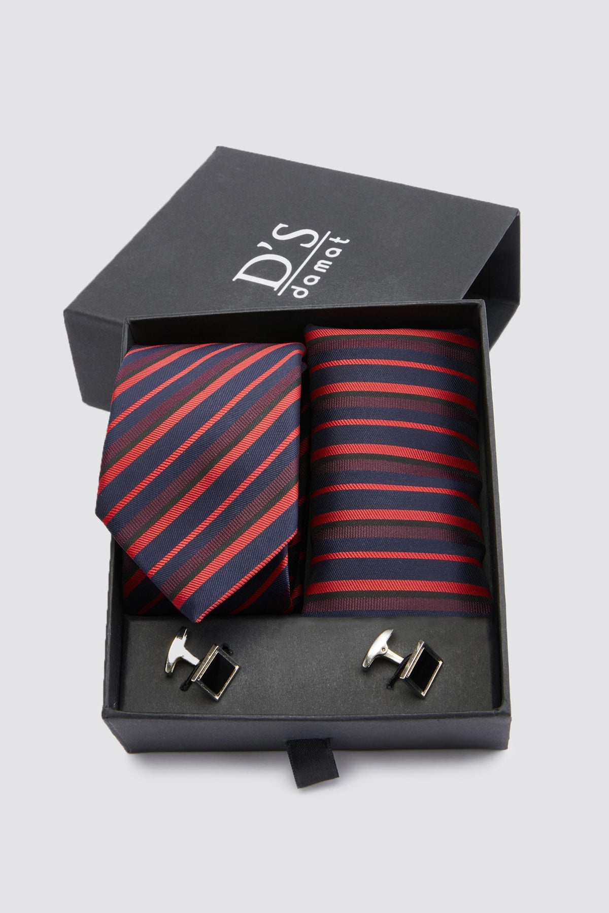 Ds Damat Tie-Handkerchief-Cufflinks Accessories Sets  - Standard