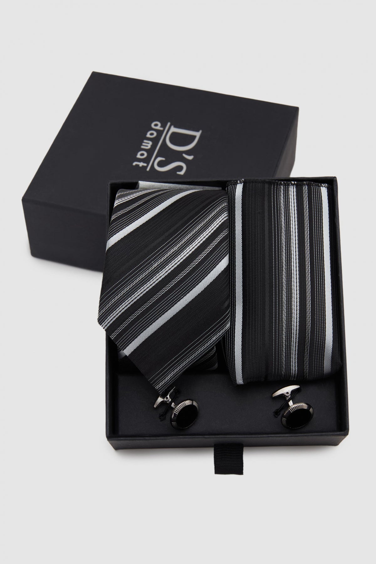 Ds Damat Tie-Handkerchief-Cufflinks Accessories Sets  - Standard