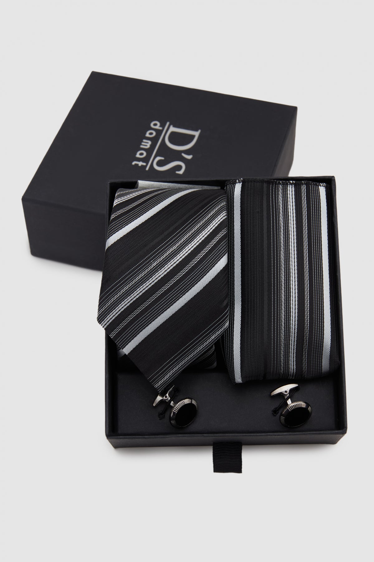 Ds Damat Tie-Handkerchief-Cufflinks Accessories Sets  - Standard