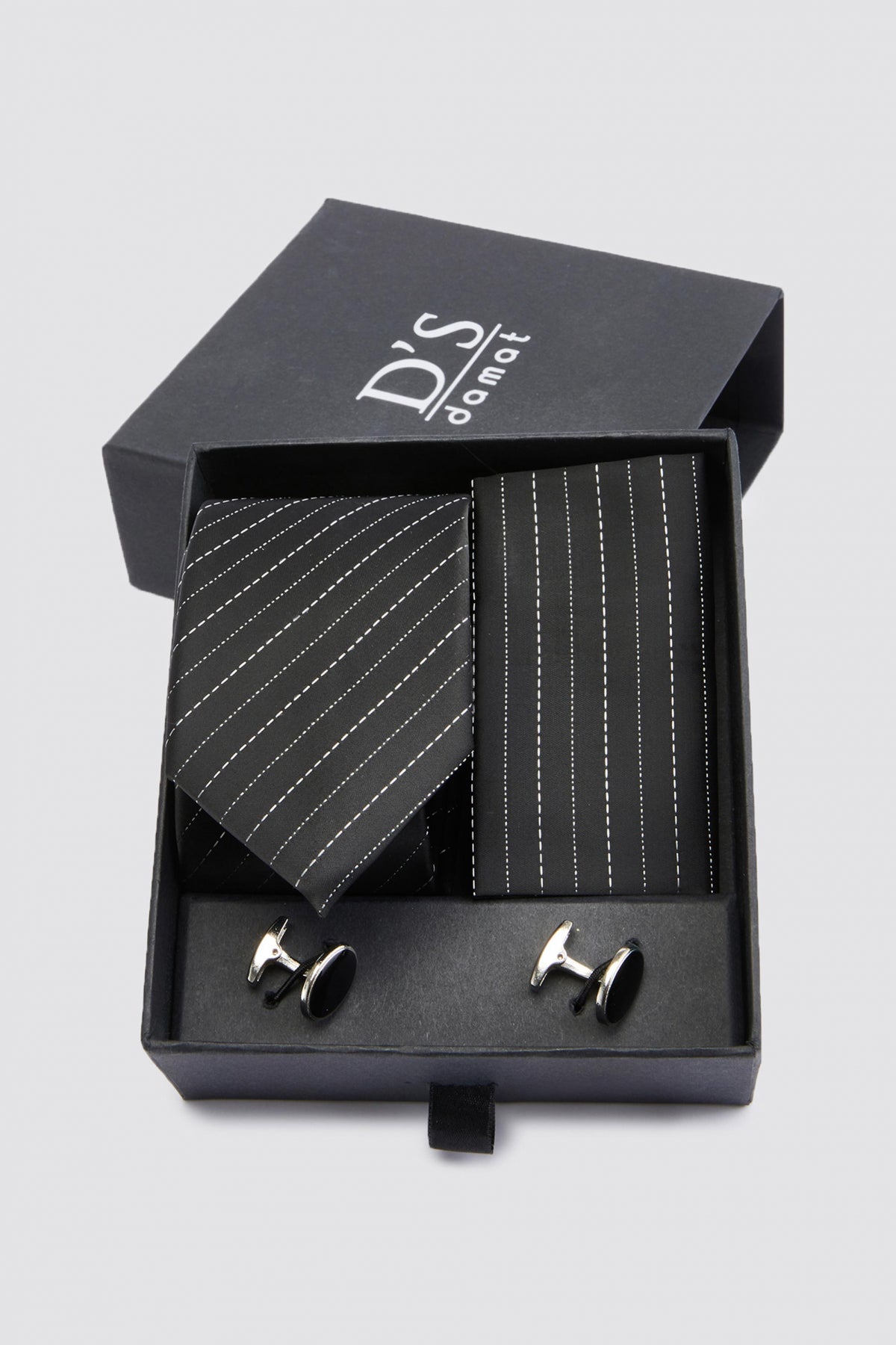 Ds Damat Tie-Handkerchief-Cufflinks Accessories Sets  - Standard