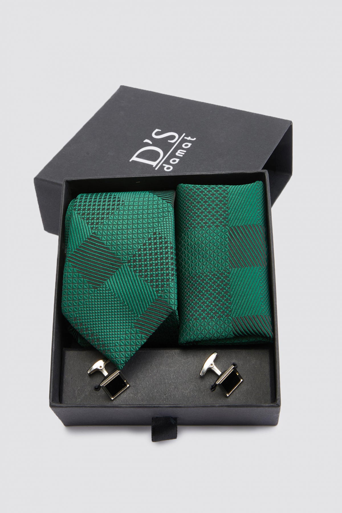 Ds Damat Tie-Handkerchief-Cufflinks Accessories Sets  - Standard