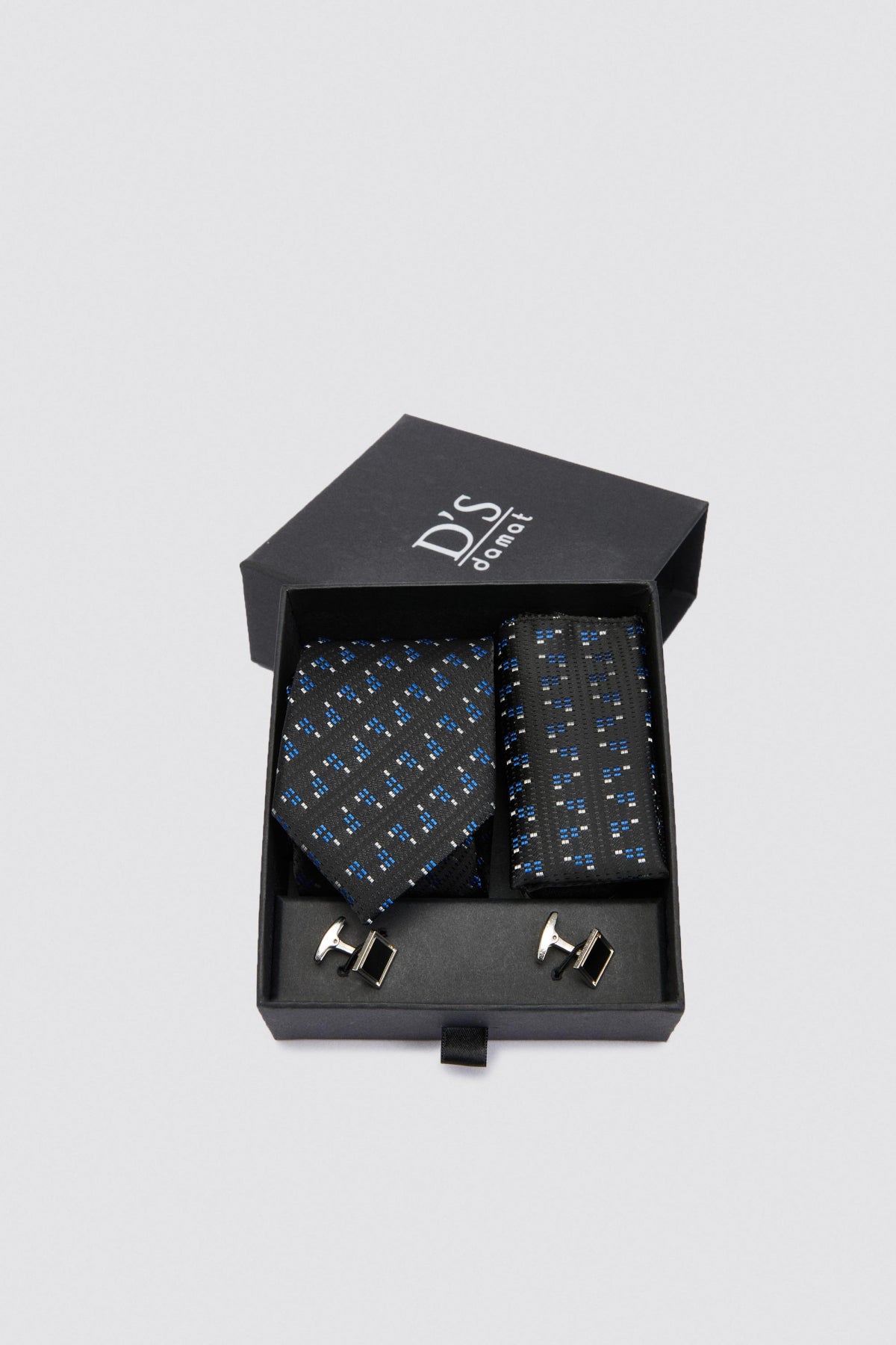 Ds Damat Tie-Handkerchief-Cufflinks Accessories Sets  - Standard