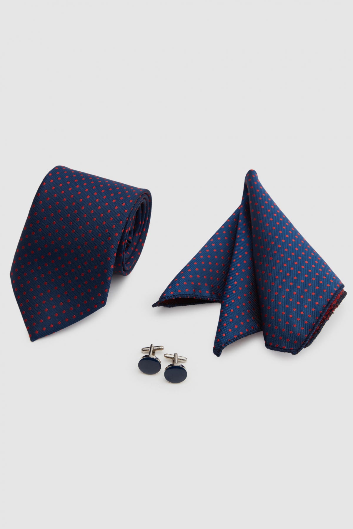 Ds Damat Tie-Handkerchief-Cufflinks Accessories Sets  - Standard