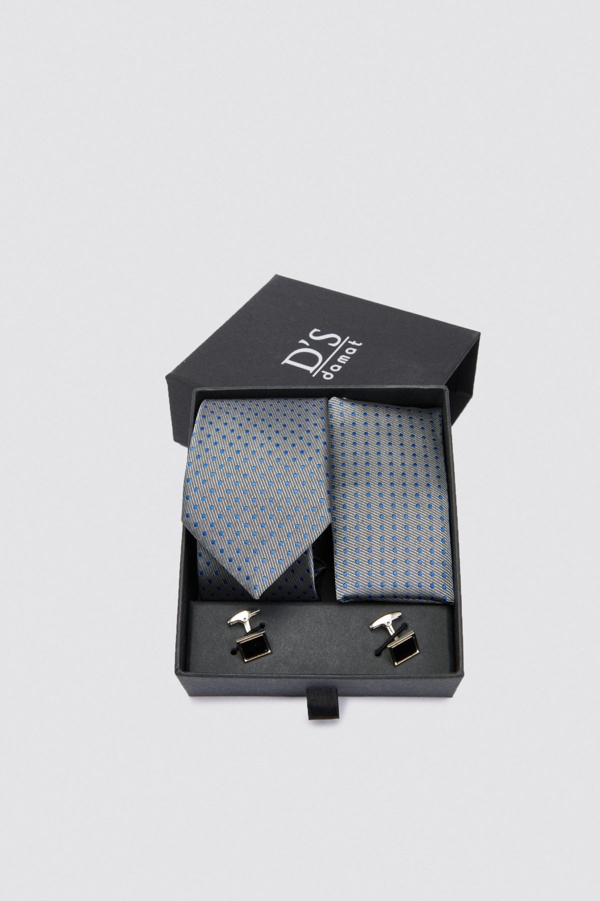 Ds Damat Tie-Handkerchief-Cufflinks Accessories Sets  - Standard