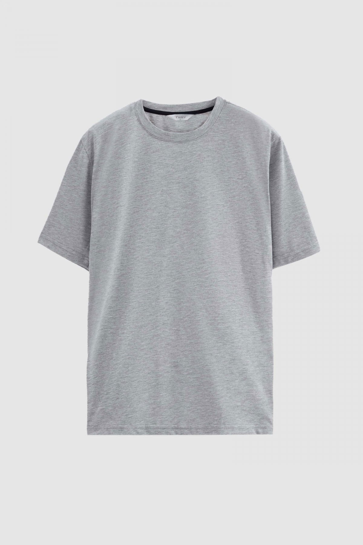 Twn 100% Cotton Short Sleeve 2-Pack Pajama Set  - Gray Melange
