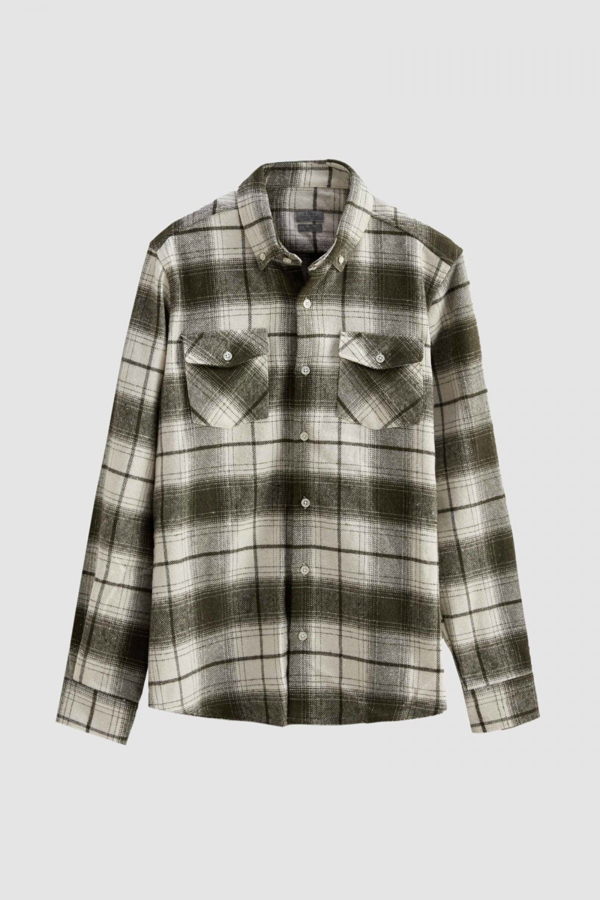 Twn Slim Fit Lumberjack Shirt  - Green