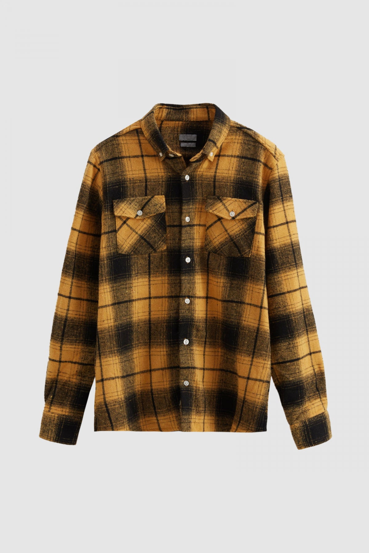 Twn Slim Fit Lumberjack Shirt  - Yellow