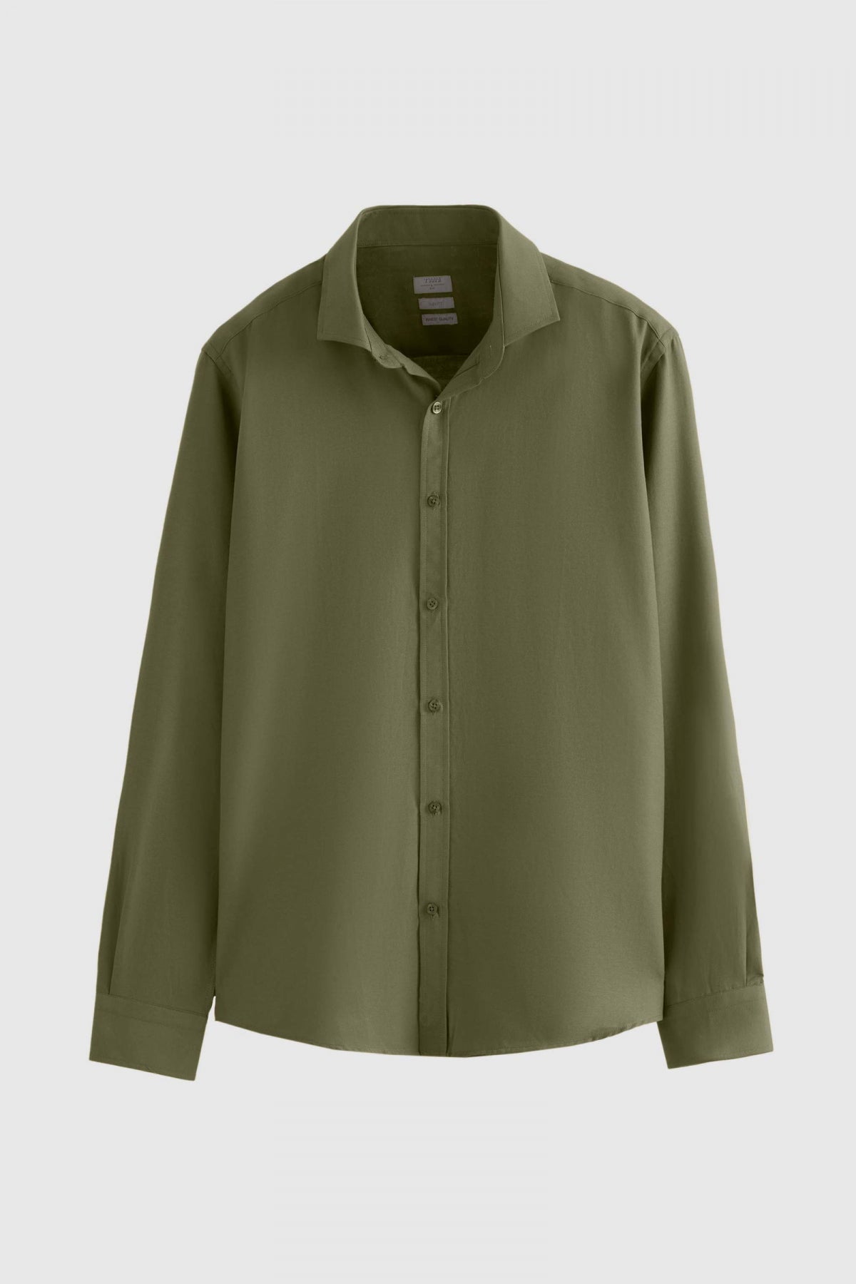 Twn Slim Fit Oxford Shirt  - Khaki
