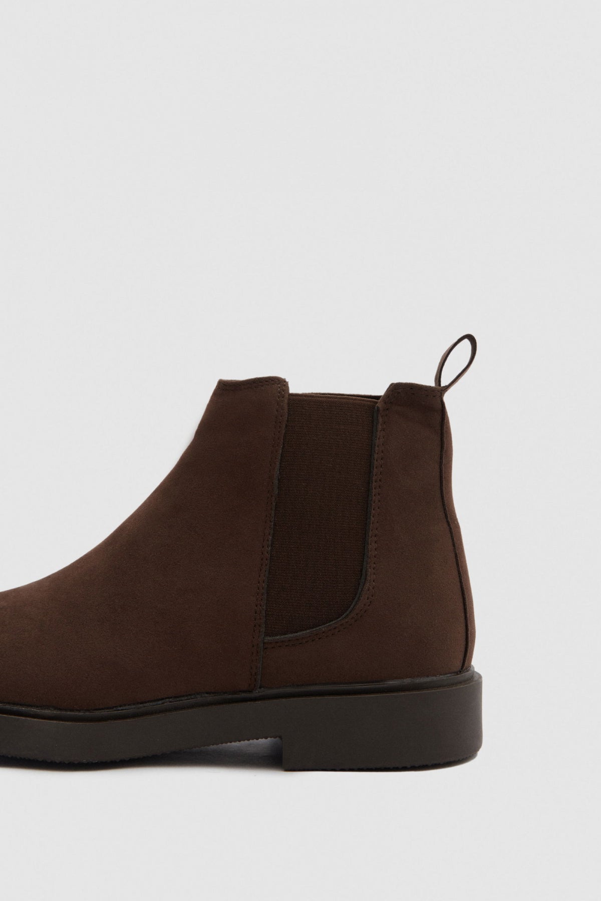 Twn Suede Chelsea Boots  - Brown